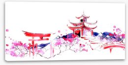 Japanese Art Stretched Canvas 222526640