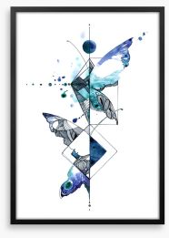 Wings of wonder Framed Art Print 222527070