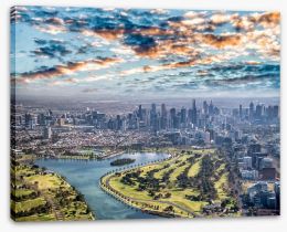Melbourne Stretched Canvas 224334147