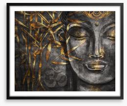 Ornate buddha Framed Art Print 224356328