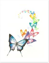 Butterflies Art Print 22512775