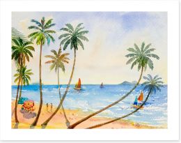 Beaches Art Print 225640070