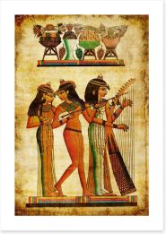 Egyptian Art Art Print 22585724