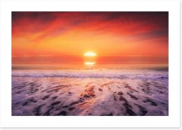 Sunsets / Rises Art Print 226533171