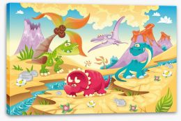 Dinosaurs Stretched Canvas 22656932