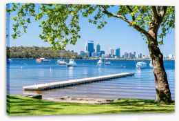 Perth Stretched Canvas 228136215