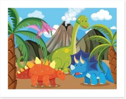 Dinosaurs Art Print 228609828
