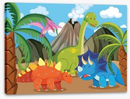 Dinosaurs Stretched Canvas 228609828