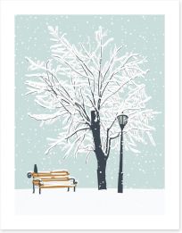 Winter Art Print 228668670
