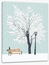 Winter Stretched Canvas 228668670