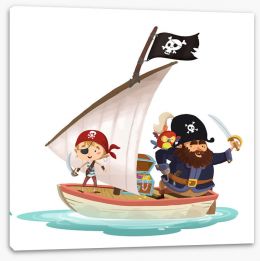 Pirates Stretched Canvas 228718366
