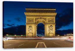 Paris Stretched Canvas 228761323