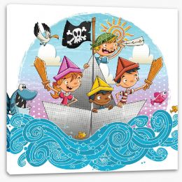 Pirates Stretched Canvas 229980614