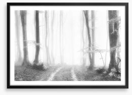 Black and White Framed Art Print 230460175