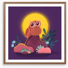 Owls Framed Art Print 230679556