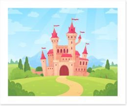 Fairy Castles Art Print 231534222