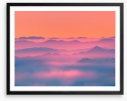 Sunsets / Rises Framed Art Print 232133459