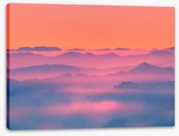 Sunsets / Rises Stretched Canvas 232133459