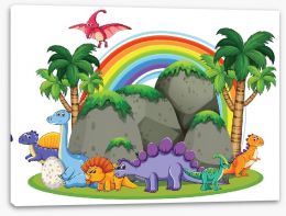 Dinosaurs Stretched Canvas 232143502