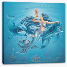 Under The Sea Stretched Canvas 232540203