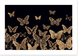 Butterflies Art Print 235637048