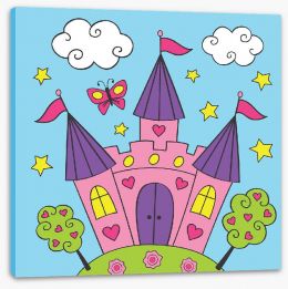 Fairy Castles Stretched Canvas 235681653
