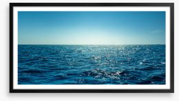 The open ocean Framed Art Print 236122432