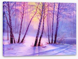 Winter Stretched Canvas 236332038