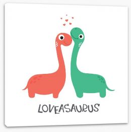 Dinosaurs Stretched Canvas 237036669
