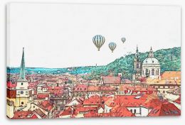 Balloons over Prague