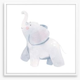 Elephants Framed Art Print 239518926