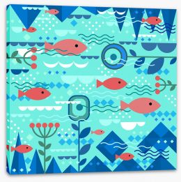 Under The Sea Stretched Canvas 240455106
