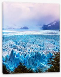 Glaciers Stretched Canvas 242101564