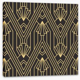 Art Deco Stretched Canvas 242164398