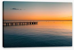Jetty Stretched Canvas 242197514