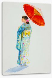 Japanese Art Stretched Canvas 242587952