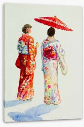 Japanese Art Stretched Canvas 242587959