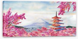 Japanese Art Stretched Canvas 242588052