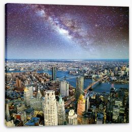 New York Stretched Canvas 242686490