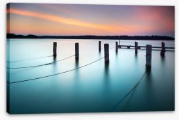 Jetty Stretched Canvas 242804925