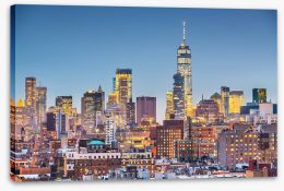 New York Stretched Canvas 242988192