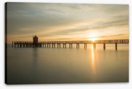 Jetty Stretched Canvas 243187755