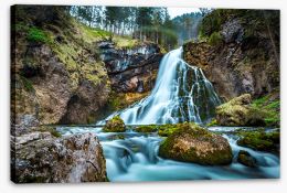 Waterfalls Stretched Canvas 243586150