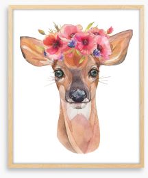 The floral fawn