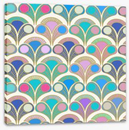 Art Deco Stretched Canvas 243842846