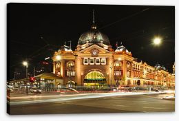 Melbourne Stretched Canvas 243953458
