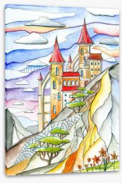 Fairy Castles Stretched Canvas 245208446