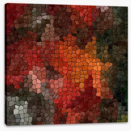 Mosaic Stretched Canvas 245579675