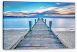 Jetty Stretched Canvas 245829817