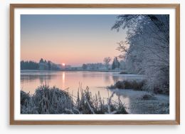 Pastel morning Framed Art Print 246459901